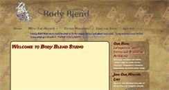 Desktop Screenshot of bodyblendstudio.com